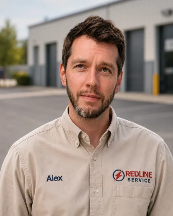 Alex — Lead Technician at Redline Appliance Repair, Portland metro